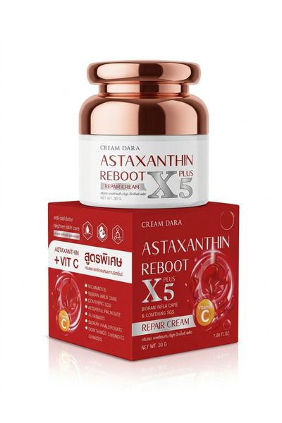 Cream Dara Astaxanthin Reboot X5 Repair Cream 30g Anti-Aging Face Cream with ...