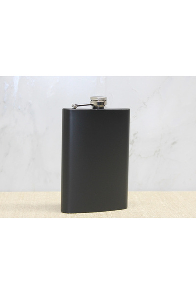 Lovesta Home Single Black 9 oz Flask