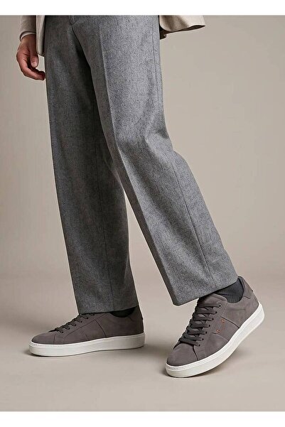 Vogel Pera Premium Gri Deri Sneaker