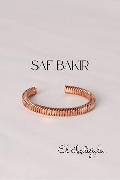 Store Saf Bakır El İşçiliği Bilezik
