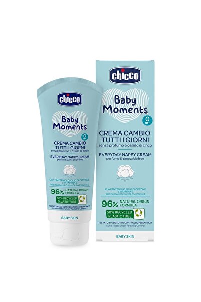 Chicco Baby Moments Cremă pentru scutece Fără parfum 100 ml