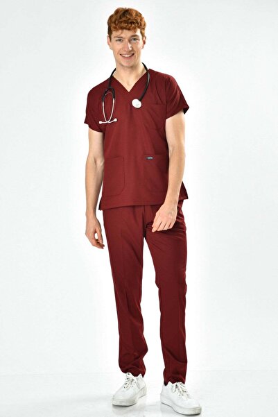 Owlet Medikal Lycra Burgundy Surgical Suit