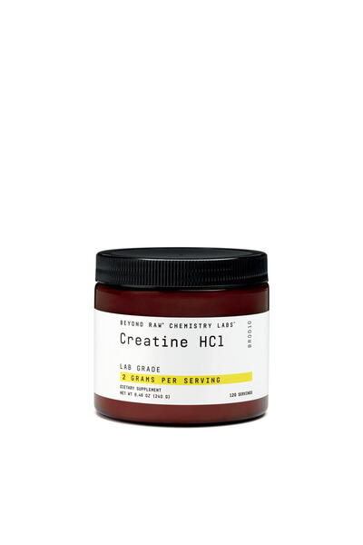 GNC Creatina HCL fara Aroma Beyond Raw Chemistry Labs 240g