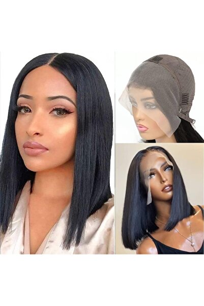 Estelle Lace Front Bob Wigs Human Hair Brazilian Human Hair Short Bob Wigs fo...