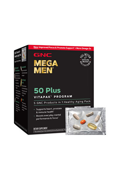 GNC Complex de Multivitamine pentru Barbati 50+ Ani 30 pachete