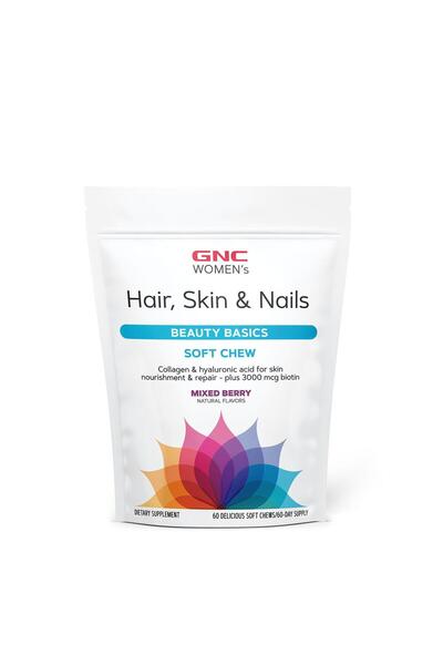GNC Formula pentru Par, Piele si Unghii (Caramele cu Aroma de Fructe de Padur...