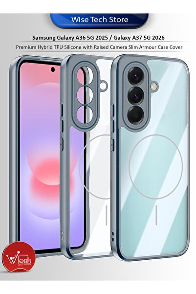Wtech Samsung Galaxy A36 5G 2025 / Galaxy A37 5G 2026 Premium Hybrid TPU Sili...