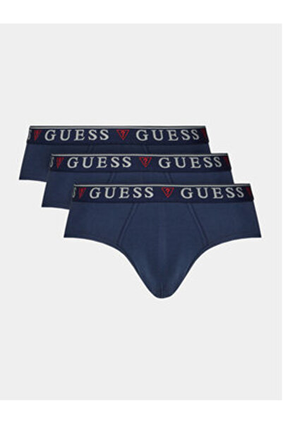 Guess Set de chiloți pentru bărbați U97G00KCD31 Bleumarin