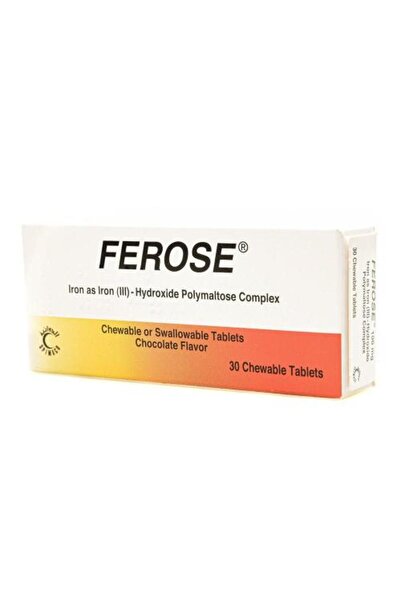 FERROUS 100 mg - 30 tablets