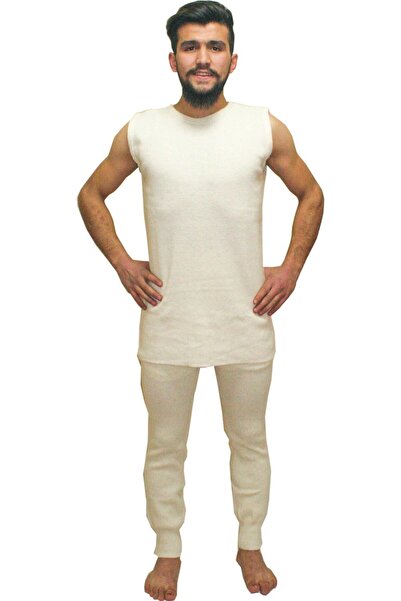 BoraVelli Bora Kaba Wool Sleeveless Underwear Set Thick Thessaloniki Knitted ...