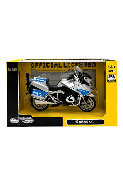 NW NessiWorld 1/18 R1250-Rt Model German Police Motorcycle
