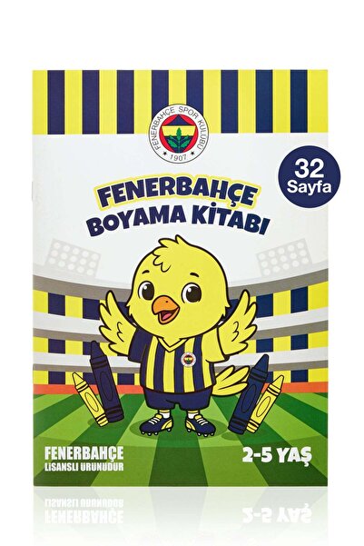 Fenerbahçe Boyama Kitabı Küçük Kanarya 2-5 Yaş - Lisanslı Orijinal