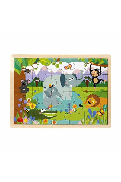 NW NessiWorld S01002909 Animal Puzzle 5 Pcs 2 Ast