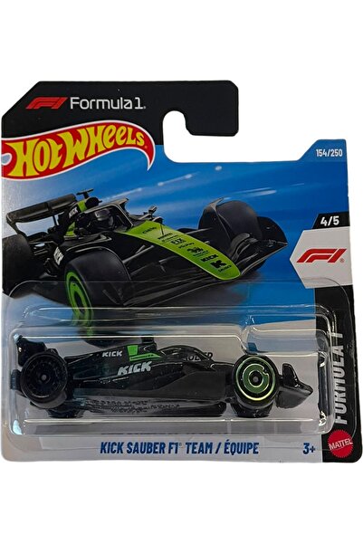 HOT WHEELS فريق كيك ساوبر للفورمولا 1 - سيارة لعبة معدنية من السلسلة الخاصة ل...
