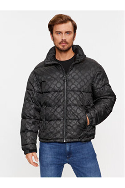 Trussardi Geacă de iarnă pentru bărbați 52S00944-1T006513 Negru