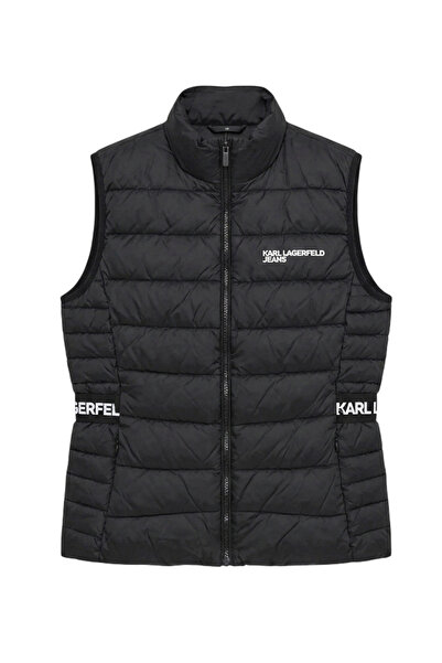 Karl Lagerfeld Γυναικείο Γιλέκο Μαύρο Jeans B3W15043-999 Black