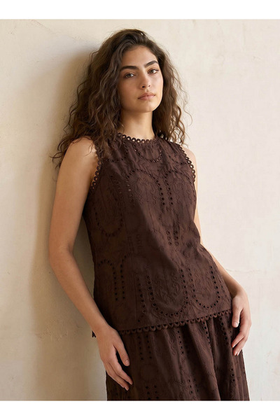FAV STRAPPY SCHIFFLI TOP SET