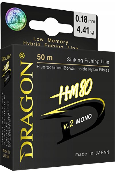 NO BRAND Fir DRAGON HM80 V.2 Mono 0,161 mm / 50 m Verde deschis