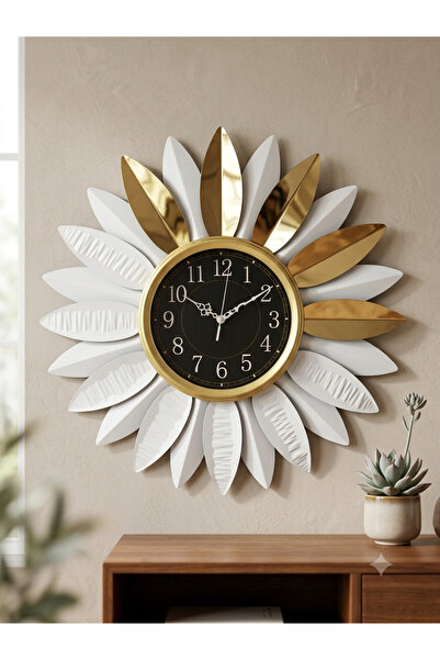 Binshihon Home Modern living room wall clock with stylish stereoscopic design...