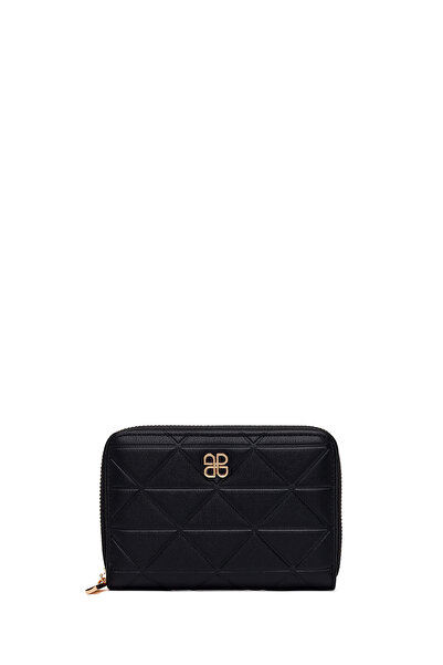 Derimod Women's Black Printed Wallet 000A2D564926