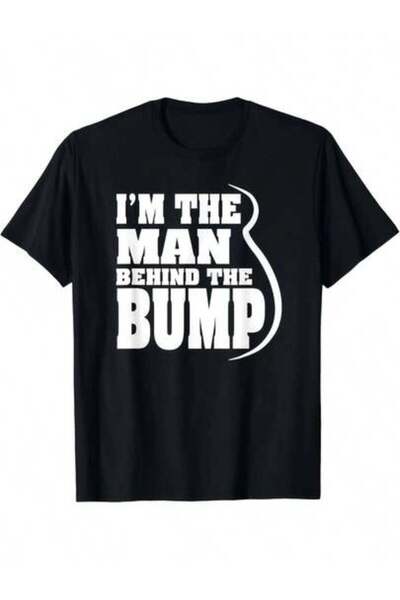 Astogria13 تي شيرت فريد من نوعه I'm Man Behind The Bump، تي شيرت كاجوال رجالي...