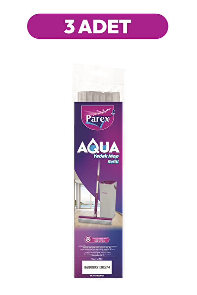 Parex Aqua Yedek Mop Refil Üçlü Paket