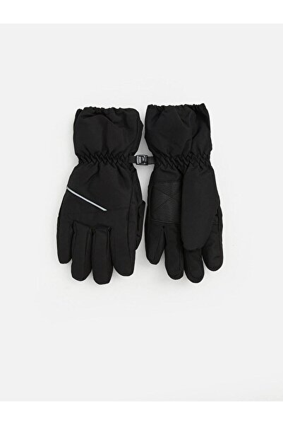 LC Waikiki Reflective Detailed Buckle Closure Boys' Gloves (W6)