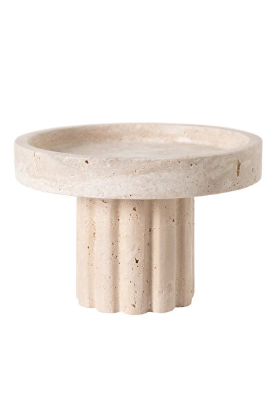 Mudo Concept TRAVERTEN DEKORATİF SUNUMLUK 18x12 CM
