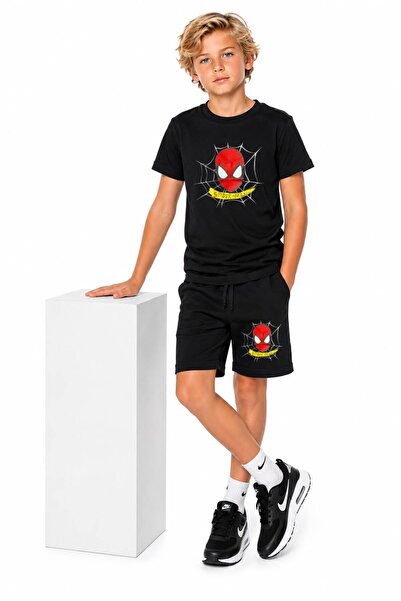 SPIDERMAN New Season Licensed Children's Premium Summer Shorts Set