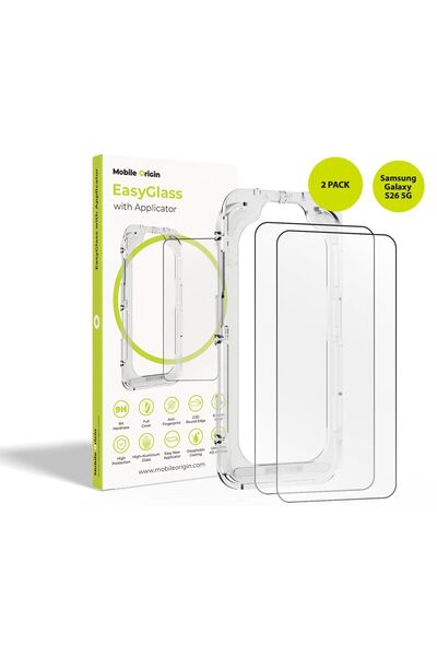 Mobile Origin EasyGlass Σετ 2 τεμαχίων Προστατευτικό Οθόνης από Σκληρυμένο Γυ...