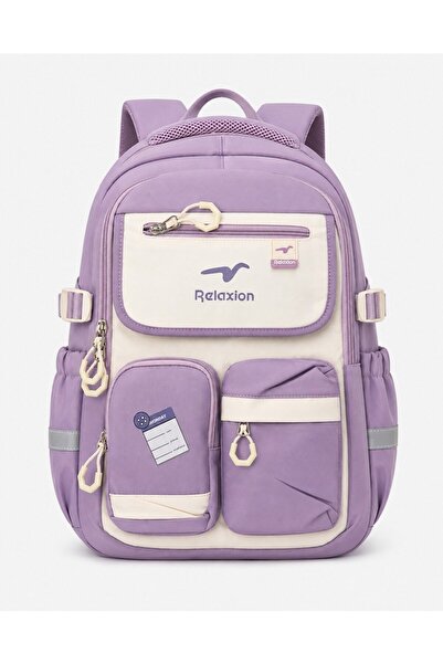 GENC DIJITAL BASKI Rucsac Premium RELAXION Albastru Marin COD:2469