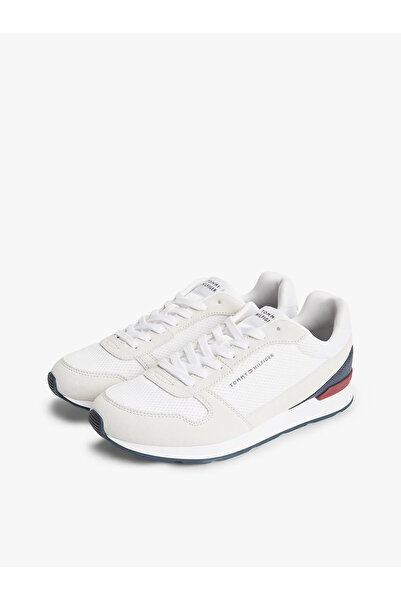 Tommy Hilfiger Men's Brand Logo Sneaker 1Lacivert1 Suitable for Daily Use