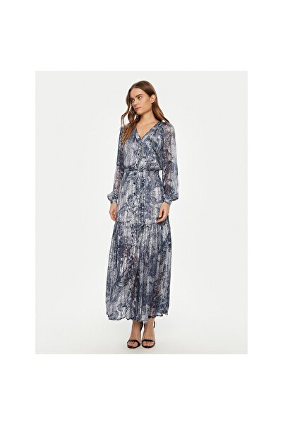 Guess Rochie de zi cu zi pentru femei W5RK77WGWV2 Bleumarin