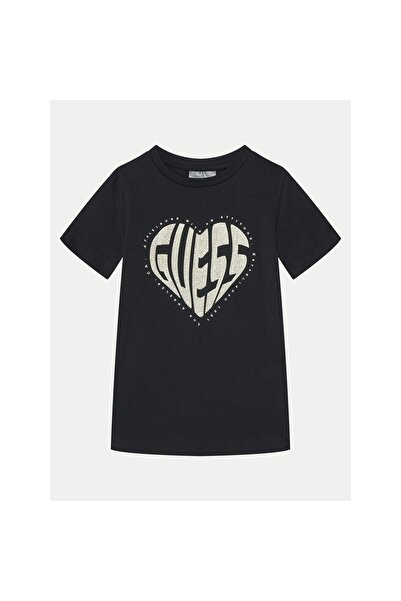 Guess Tricou de fată J5RI46J1314 Negru