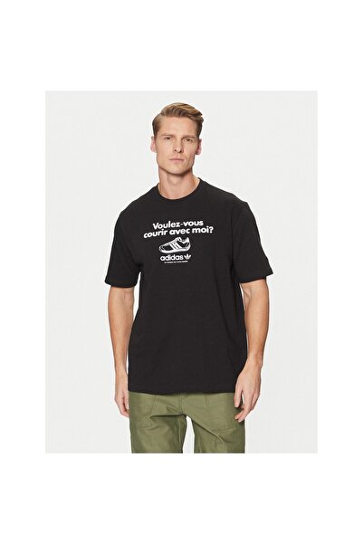 adidas Tricou bărbătesc JC8366 Negru
