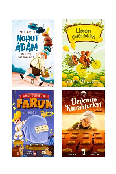 Timaş Çocuk 2 ve 3.Sınıf Okuma Nohut Adam Anıl Basılı Uzaydaki Gizemli Robot ...