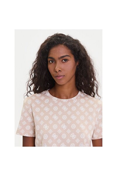 Guess Tricou de damă V5YI04I3Z14 Bej