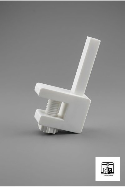 ÇK 3D TASARIM Balcon din sticlă Fixare sticlă Dop din plastic MONTAJ UȘOR