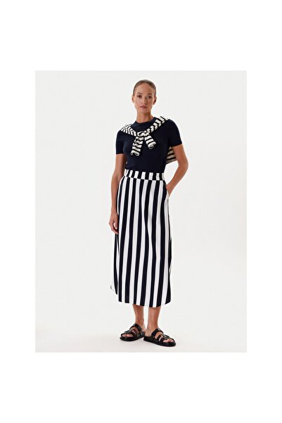 TATUUM Fustă midi de damă T2510.171 bleumarin