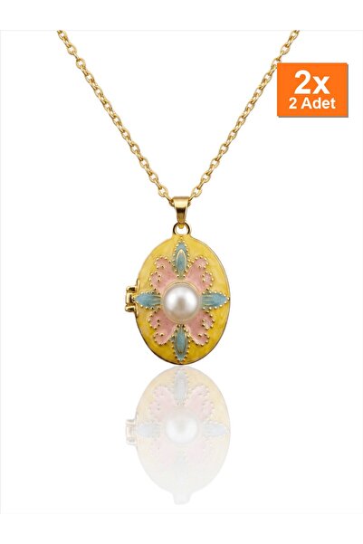 Bozhi Steel Necklace Gold 45cm Stylish Gift