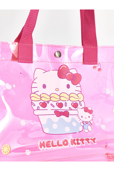 LC Waikiki Lcwaikiki Hello Kitty Printed Girls' Beach Bag