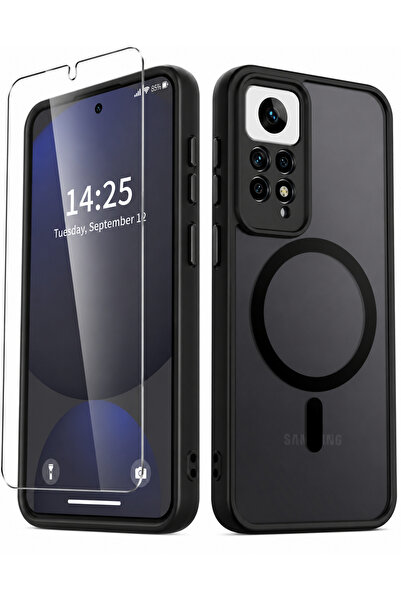 Kipgsm Xiaomi Redmi Note 11/ 12 Pro 4G Uyumlu Ekran Koruyuculu Kılıf Magsafe ...