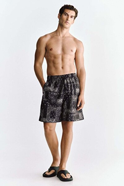 H&M Patterned swim shorts
