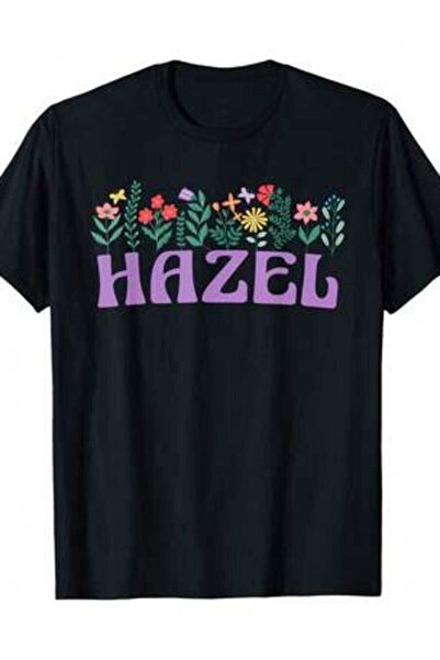KYMC07 تي شيرت Wildflower Floral Hazel First Name Mother's Day للنساء والرجال...