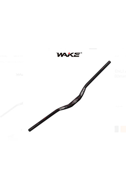 İthal WAKE KAMUFLAJ DESENLİ ALUMİNYUM MTB GİDON SİYAH-KIRMIZI 31.8mm 780mm