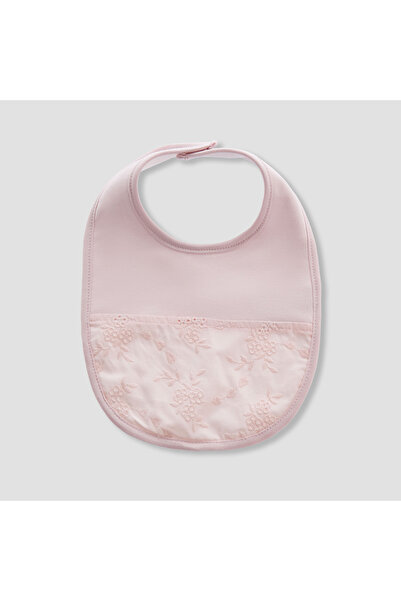 giggles Baby Bib with Embroidered Design