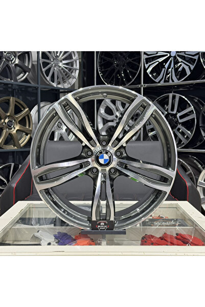RC 20 İNÇ 5X120 BMW F10 M5 STYLE-343 ÖN ARKA GUN METAL DİAMOND JANT MODELİ (4...