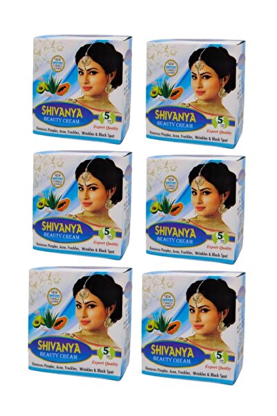 Shivanya Skin Whitening Beauty Cream White - 6x30g