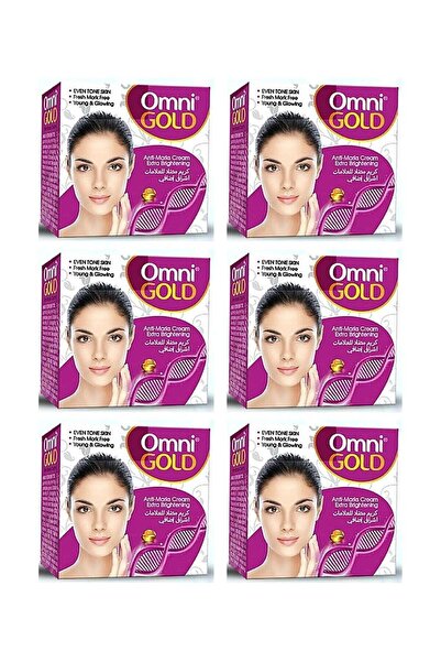 Omni Gold Gold Anti-Marks Cream Extra Brightening Cream - 6x30g