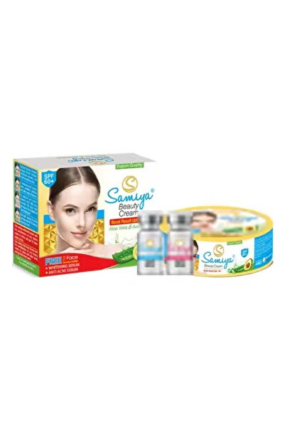 Samiya Beauty Cream With Aloe Vera And Avocado And Two Face Serum - Pack of 1